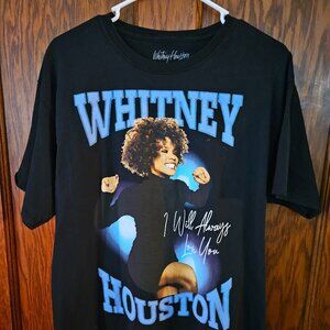 Whitney Houston “I Will Always Love You” Shirt Tee Women